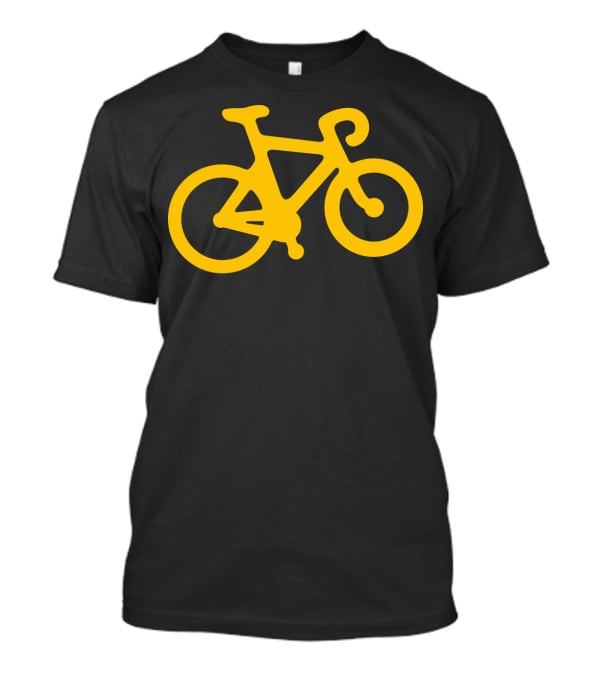 Yellow Road Bike T-Shirt