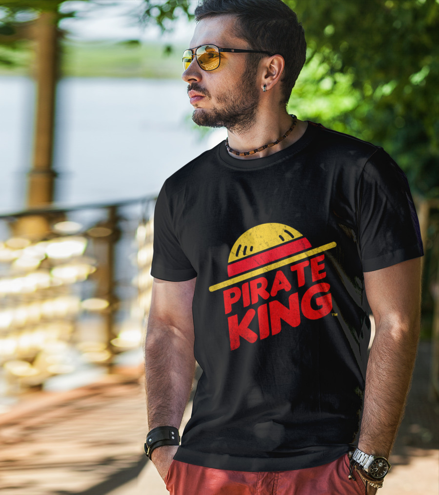 PIRATE KING Straw Hat Anime T-Shirt