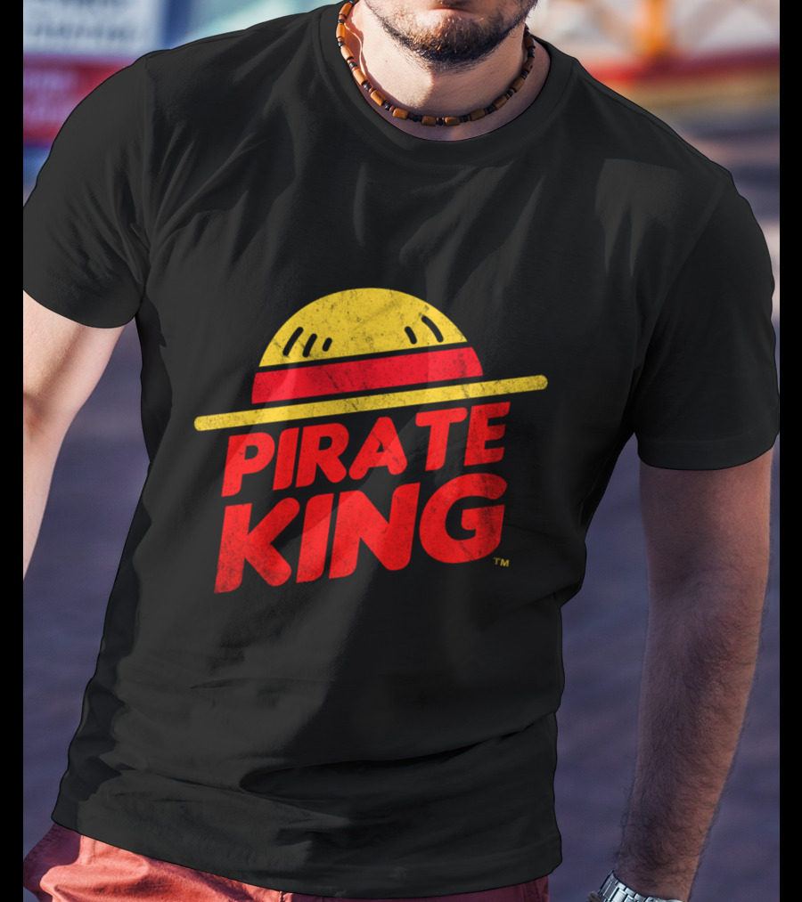 PIRATE KING Straw Hat Anime T-Shirt