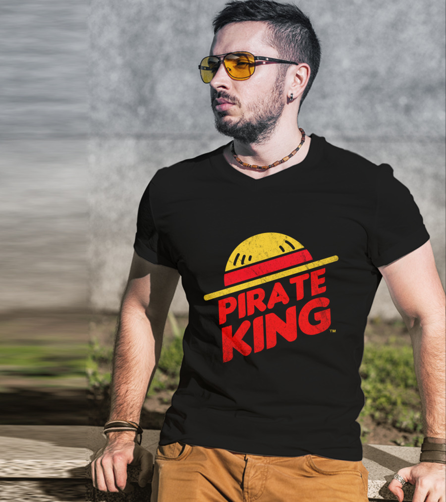 PIRATE KING Straw Hat Anime T-Shirt