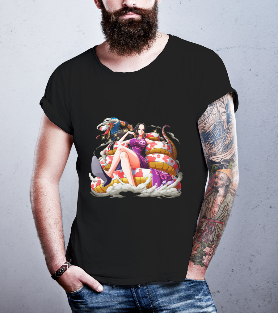 Boa Hancock Snake Empress One Piece Character T-Shirt