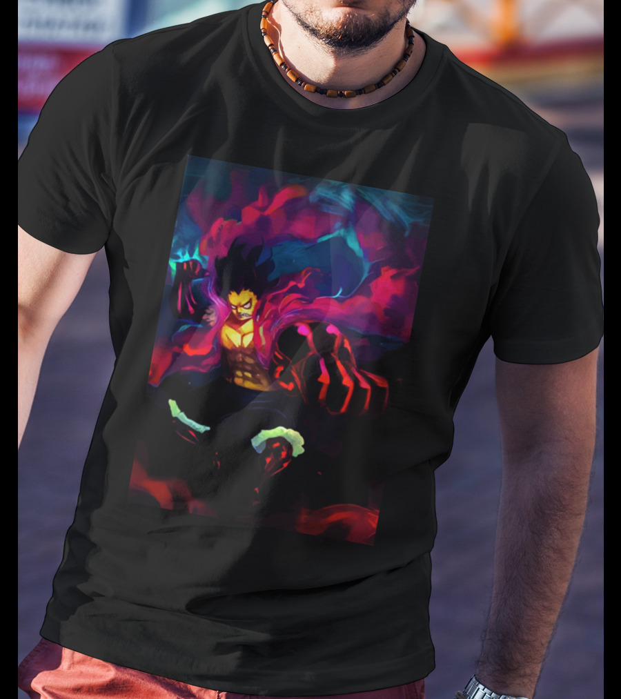 Colorful Snakeman Gear Fourth Transformation Anime T-Shirt