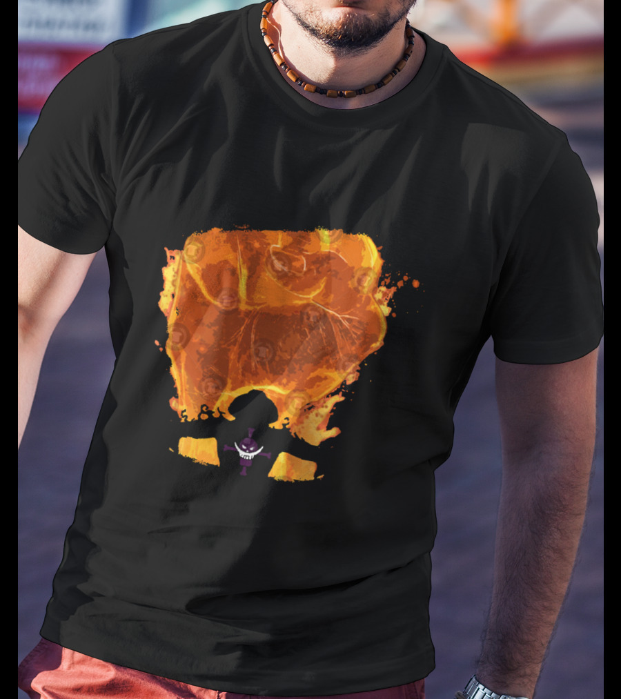 Fire Fist Ace Flaming Punch T-Shirt