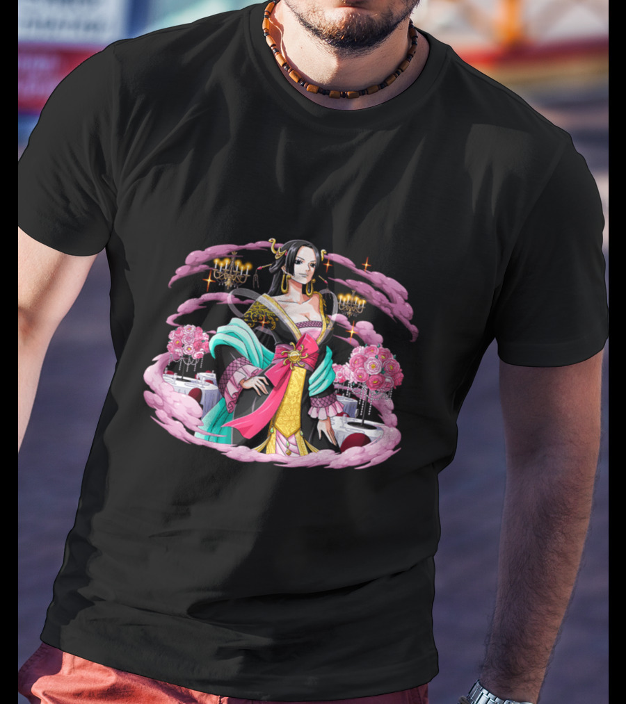 Boa Hancock Elegant Evening Dress Roses And Chandeliers T-Shirt