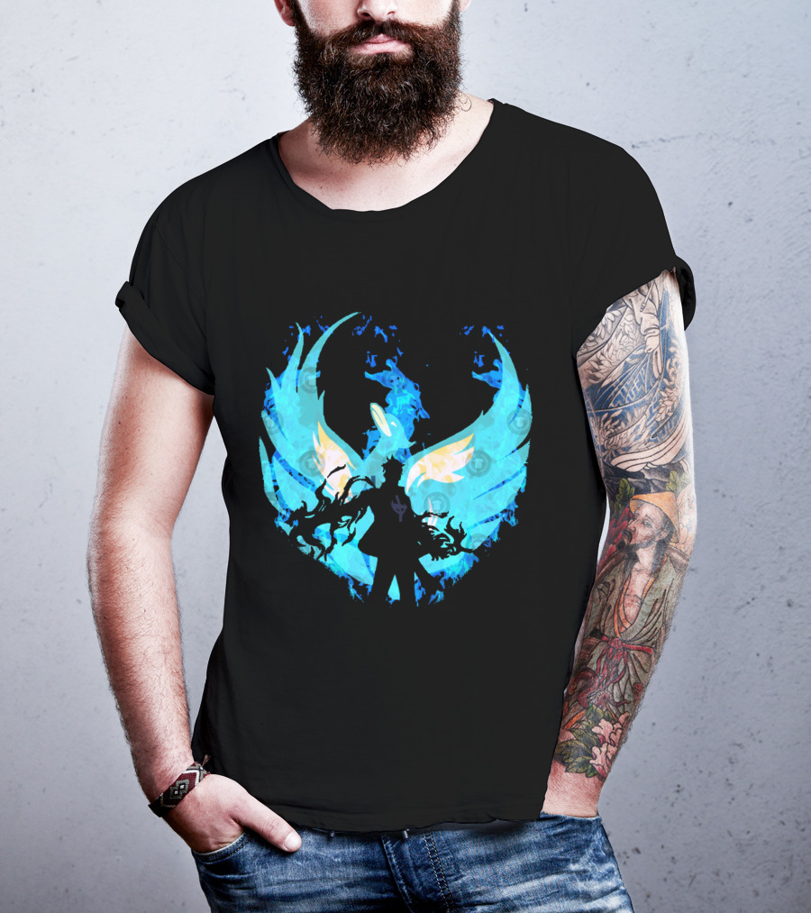 Marco The Phoenix Blue Flame Mastery Guardian Transformation T-Shirt