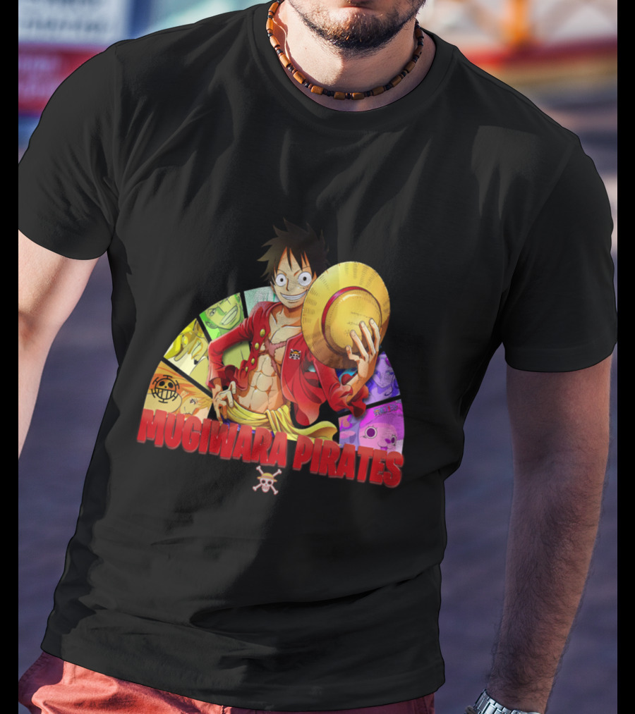 Monkey D Luffy Mugiwara Pirates T-Shirt