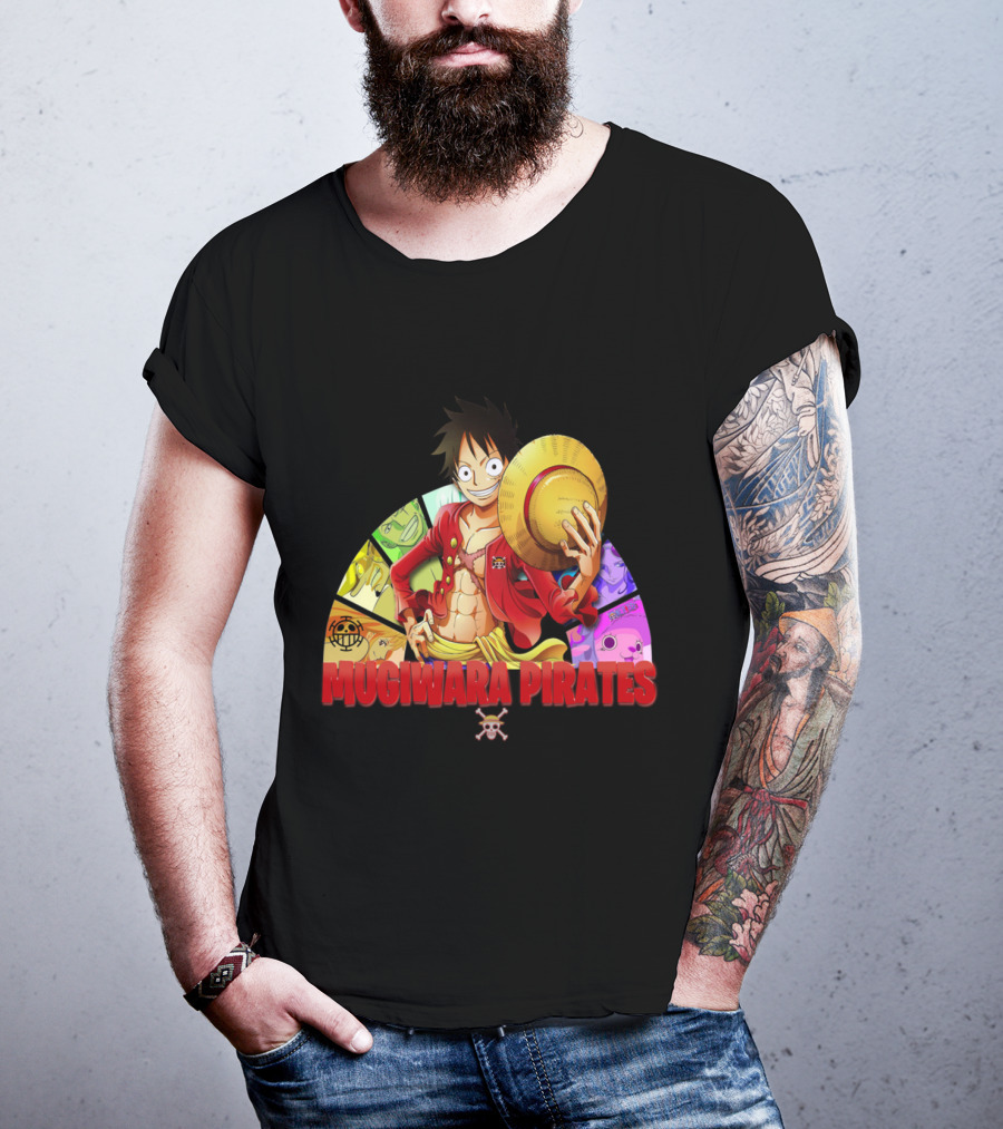 Monkey D Luffy Mugiwara Pirates T-Shirt