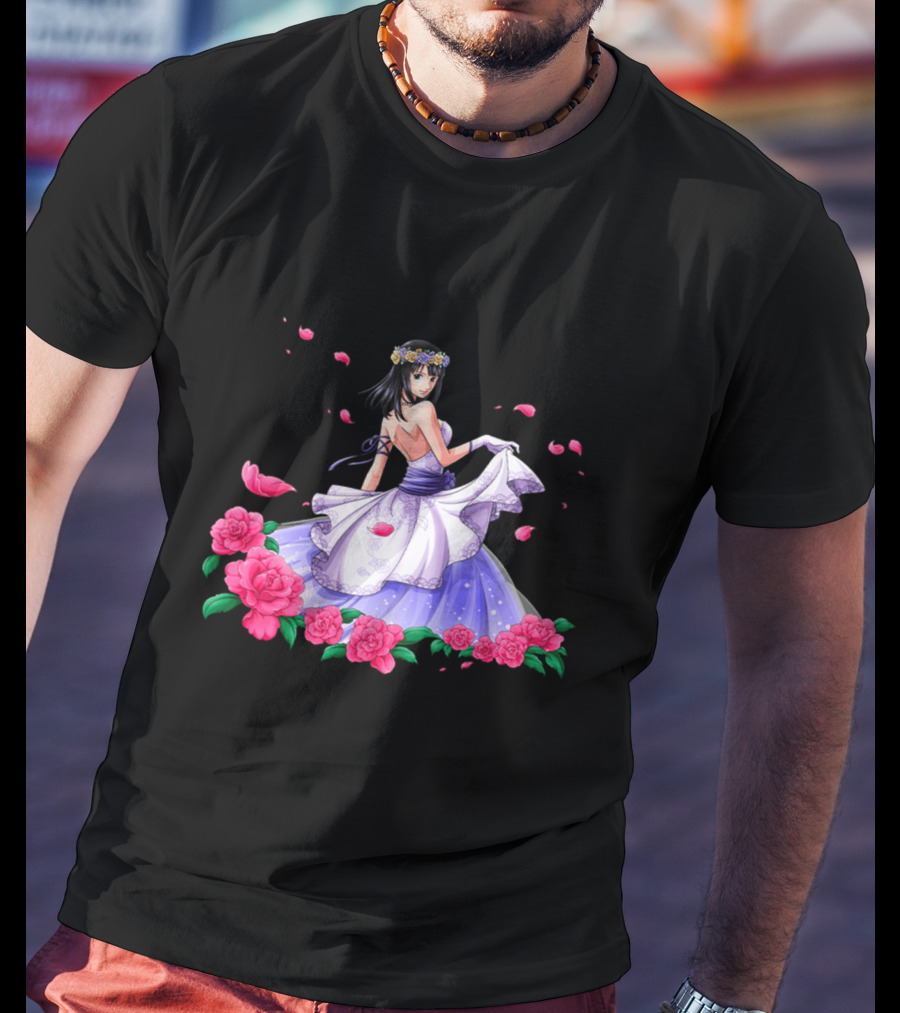 Nico Robin Floral Gown Scene One Piece T-Shirt