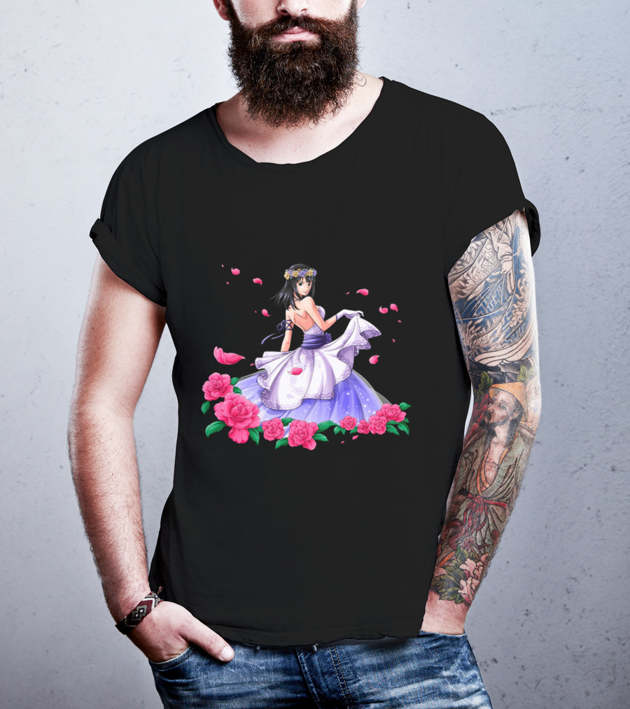 Nico Robin Floral Gown Scene One Piece T-Shirt