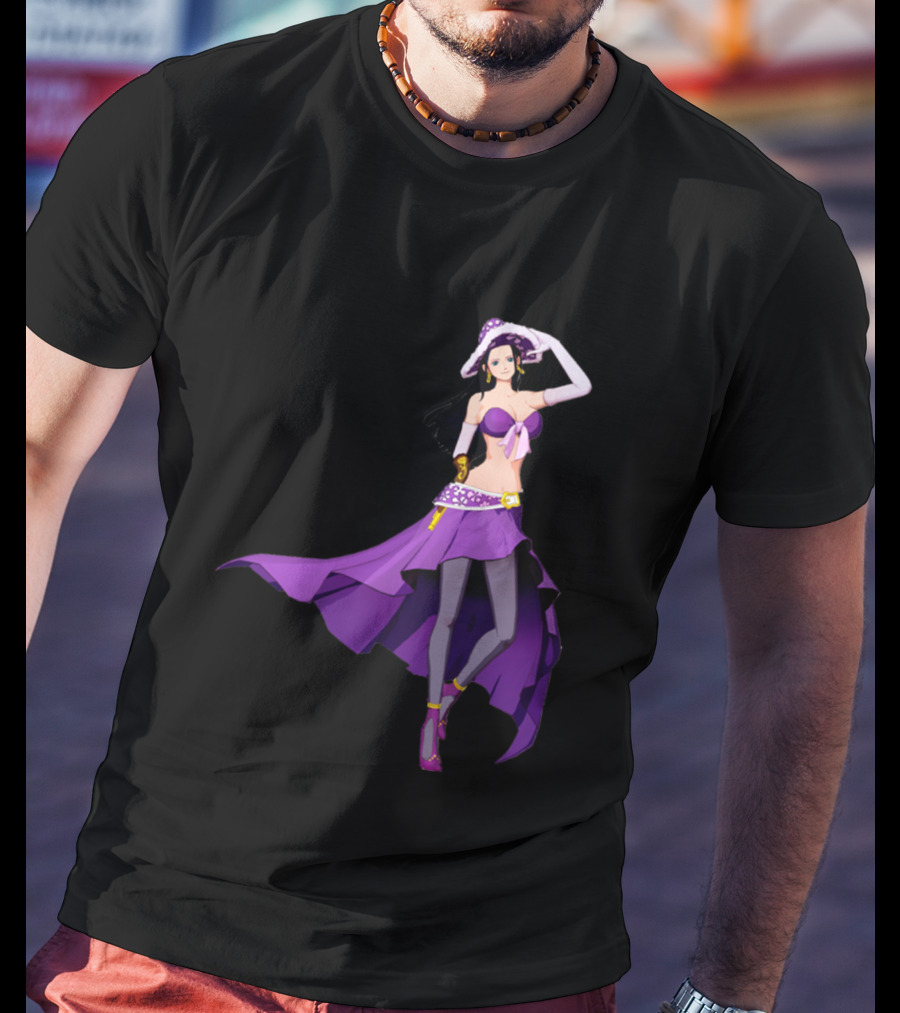Nico Robin Purple Dress Halloween Costume T-Shirt