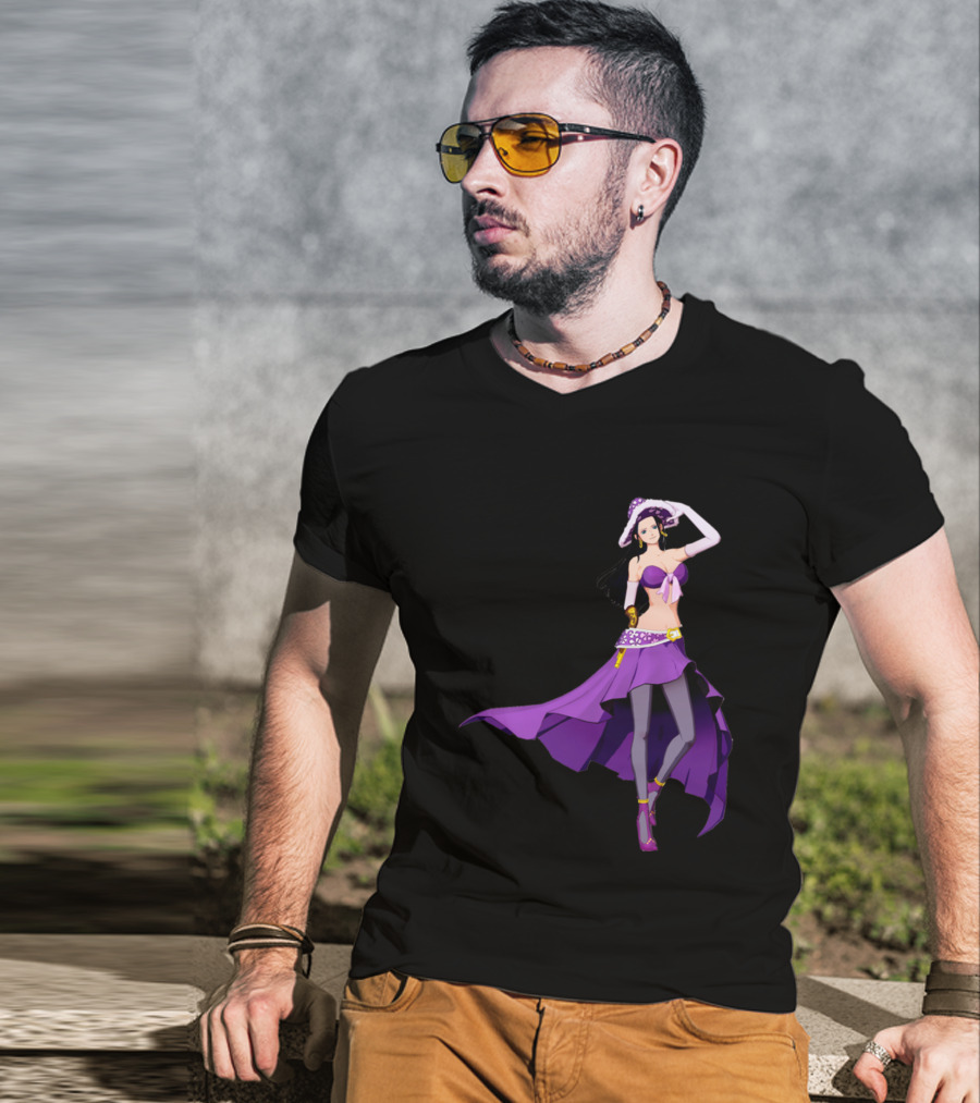 Nico Robin Purple Dress Halloween Costume T-Shirt