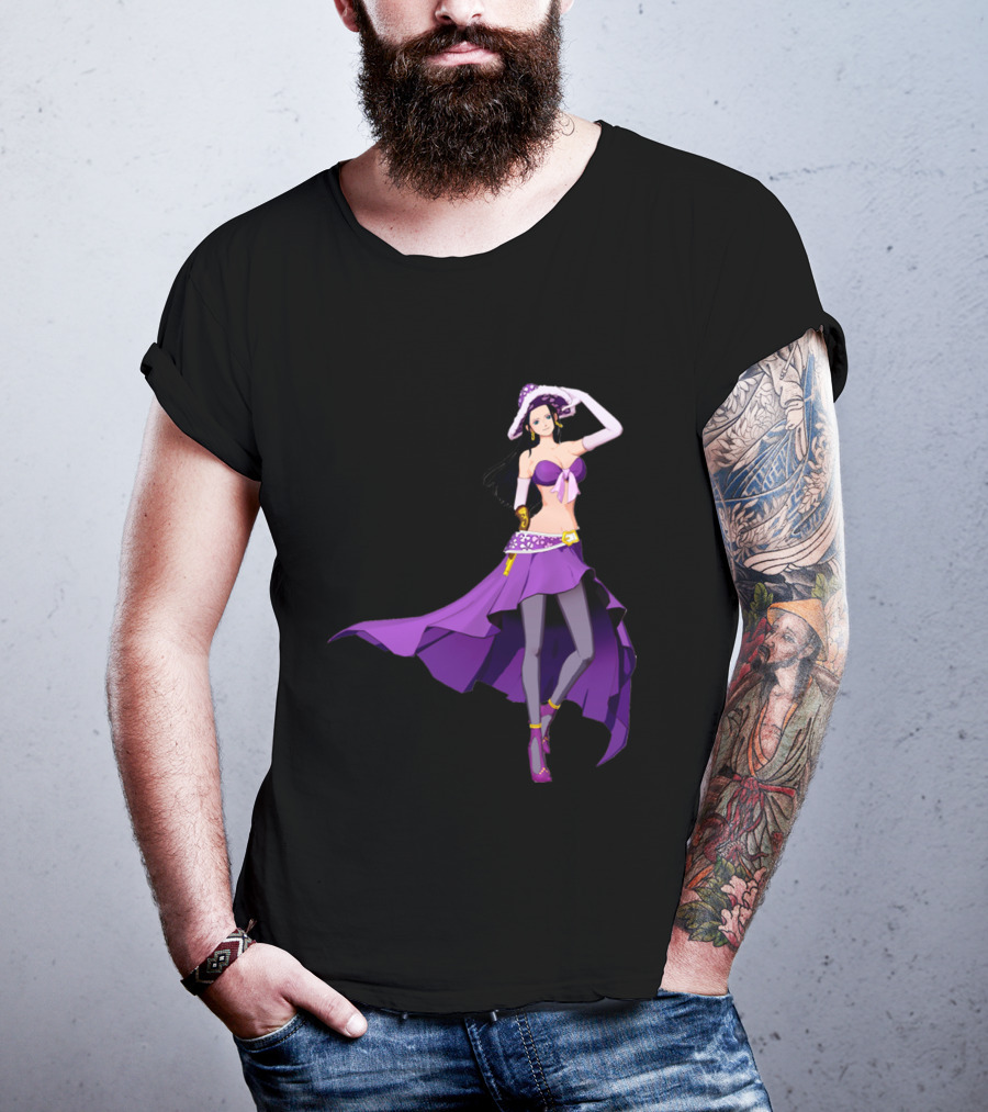 Nico Robin Purple Dress Halloween Costume T-Shirt