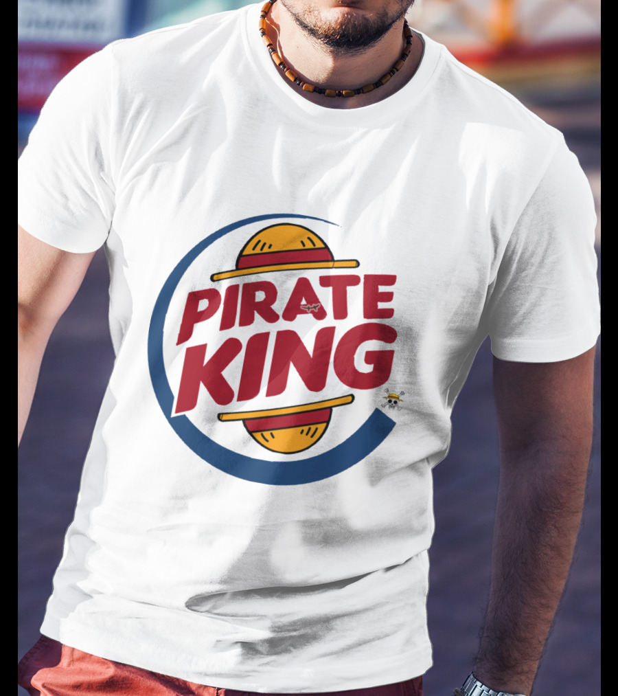 Pirate King Straw Hat Anime Adventure T-Shirt