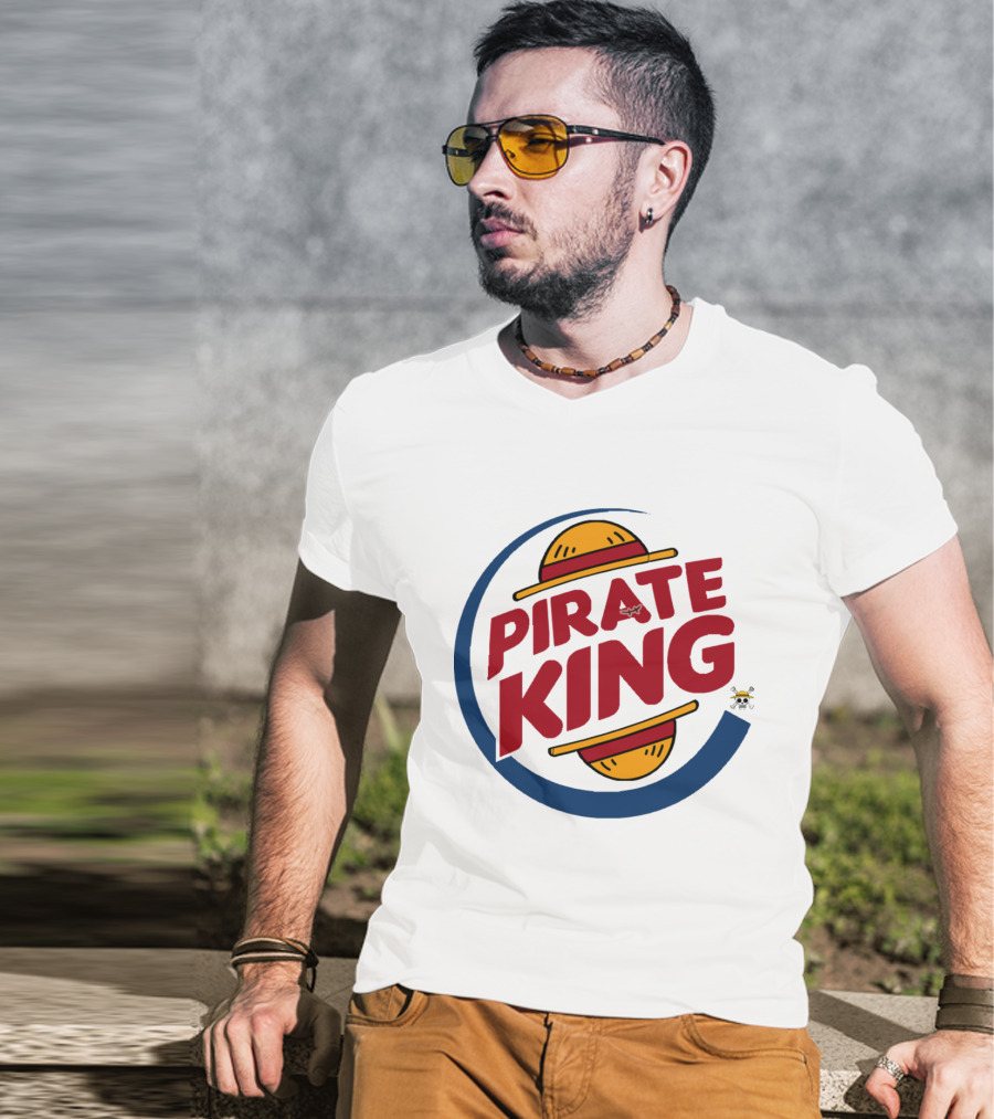 Pirate King Straw Hat Anime Adventure T-Shirt