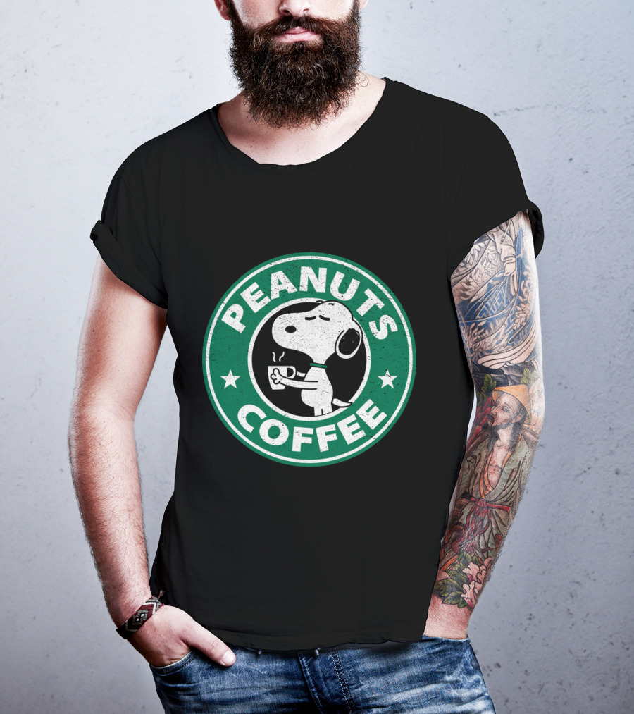 Peanuts Coffee Snoopy T-Shirt