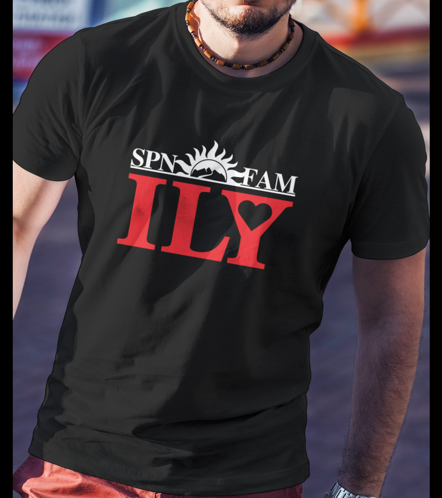 SPN FAM ILY Heart Sunburst T-Shirt