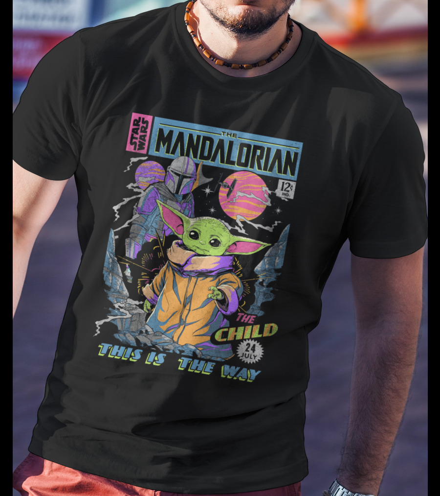 Star Wars The Mandalorian The Child This Is The Way 12 Cents Comic 24 July T-Shirt