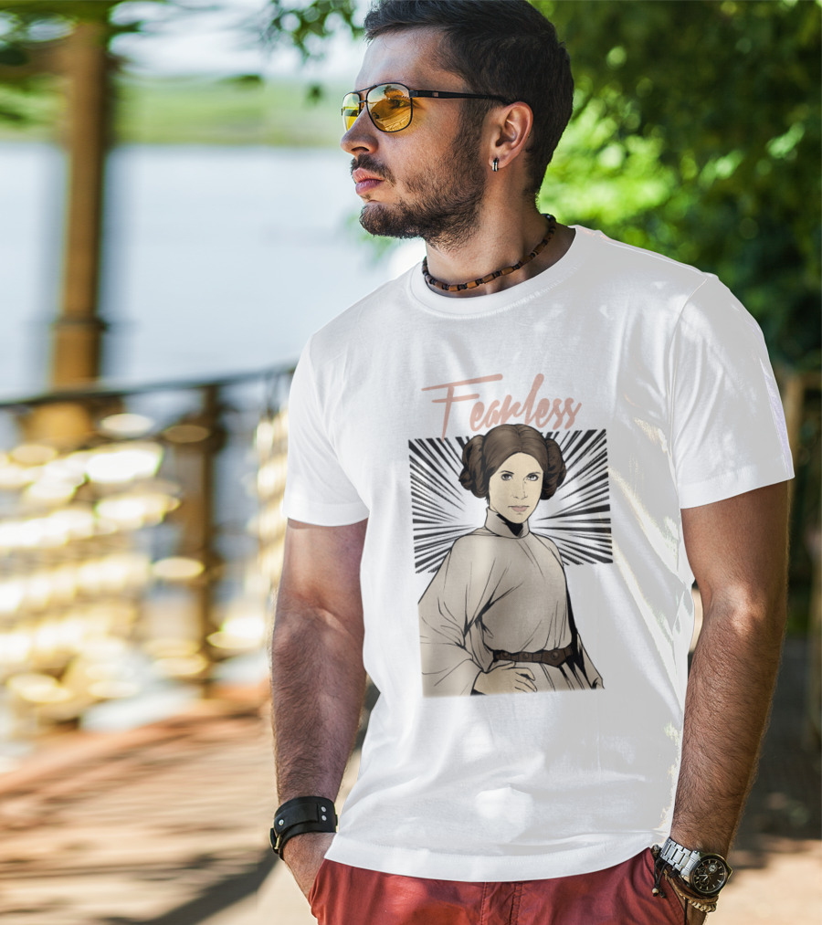 Fearless Princess Leia Iconic Starburst T-Shirt
