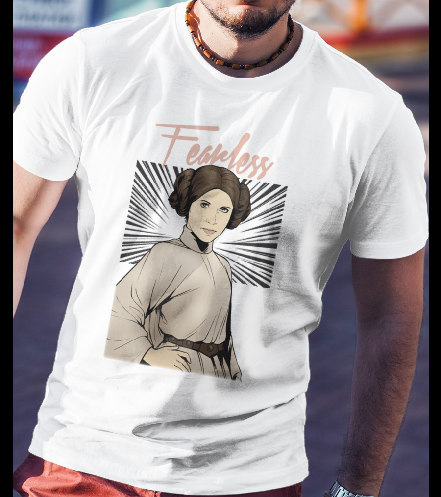 Fearless Princess Leia Iconic Starburst T-Shirt