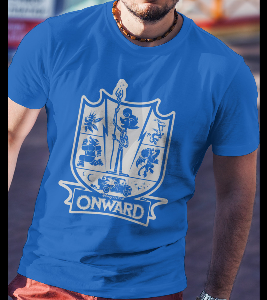 Disney Pixar Onward Magical Adventure Crest T-Shirt