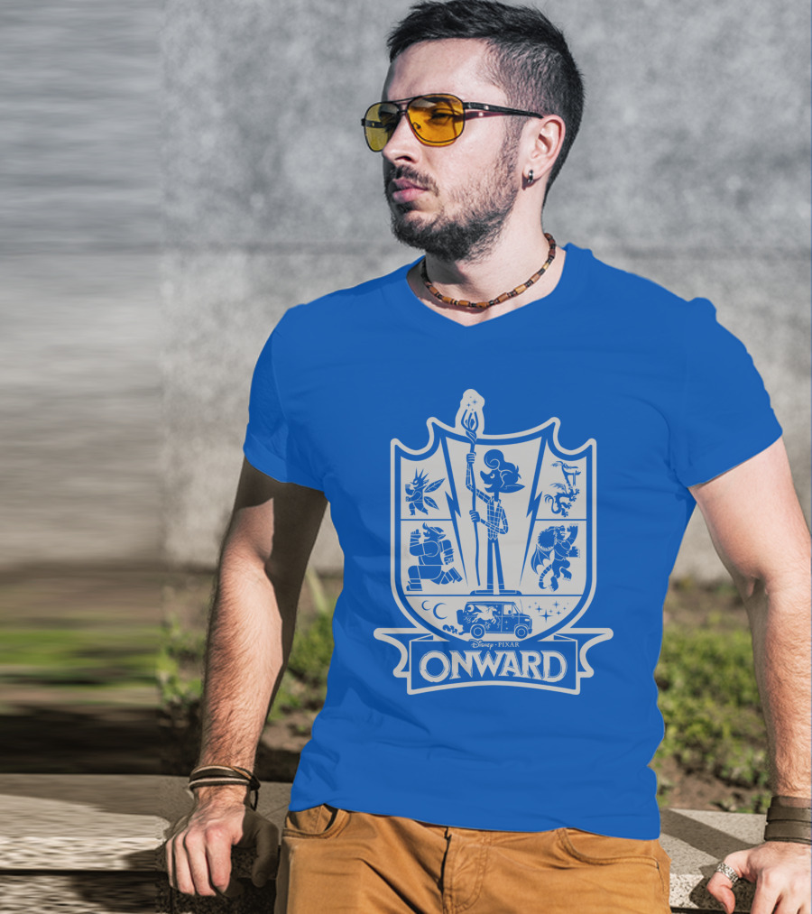 Disney Pixar Onward Magical Adventure Crest T-Shirt