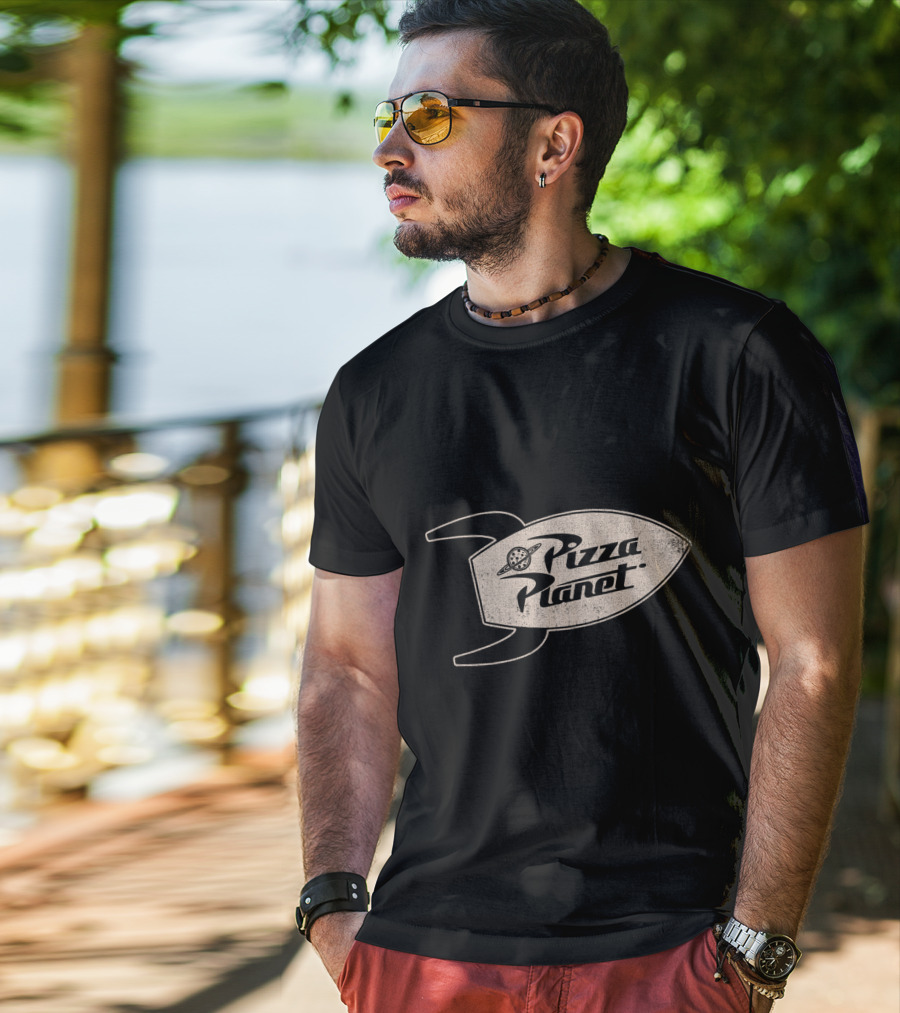 Pizza Planet Rocket Shuttle Pixar Toy Story T-Shirt