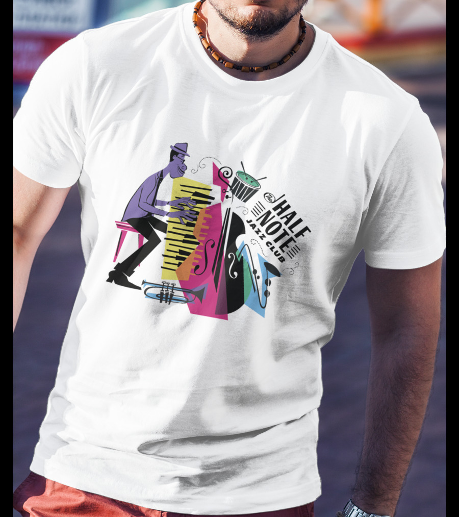 Pixar Soul Joe's Performance At Half Note Jazz Club T-Shirt