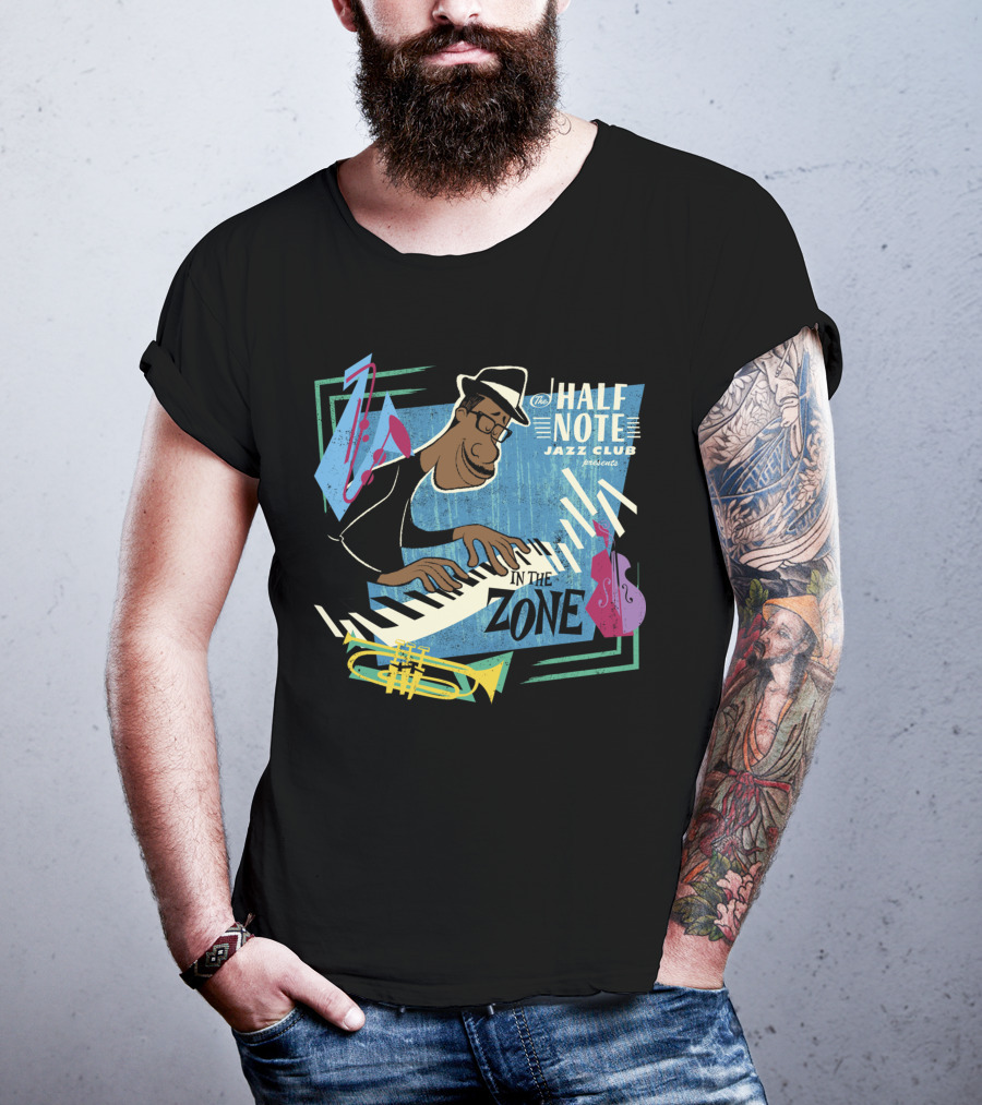 The Half Note Jazz Club Presents In The Zone Pixar Soul Joe Disney T-Shirt