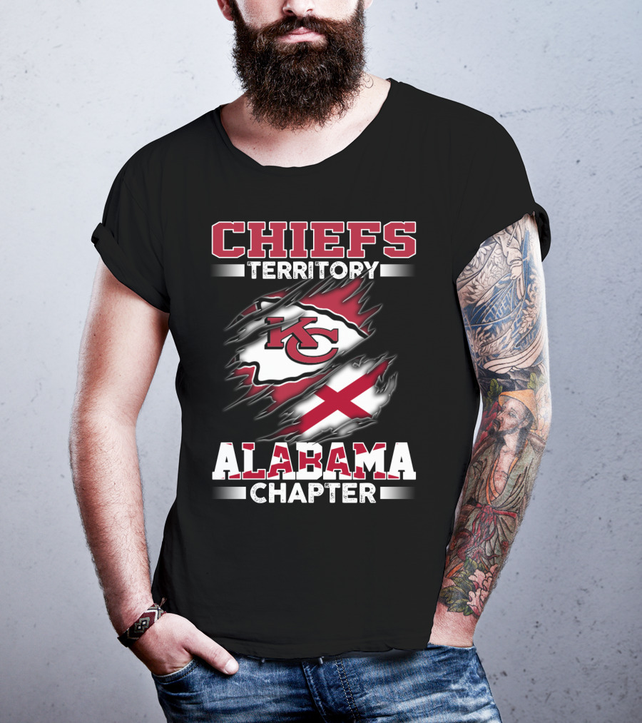Chiefs Territory Alabama Chapter T-Shirt
