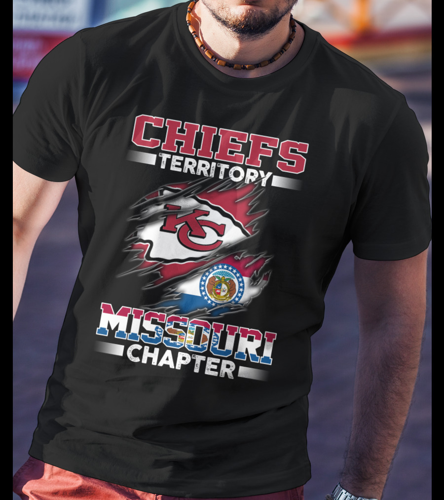 Chiefs Territory Missouri Chapter Kc Flag T-Shirt