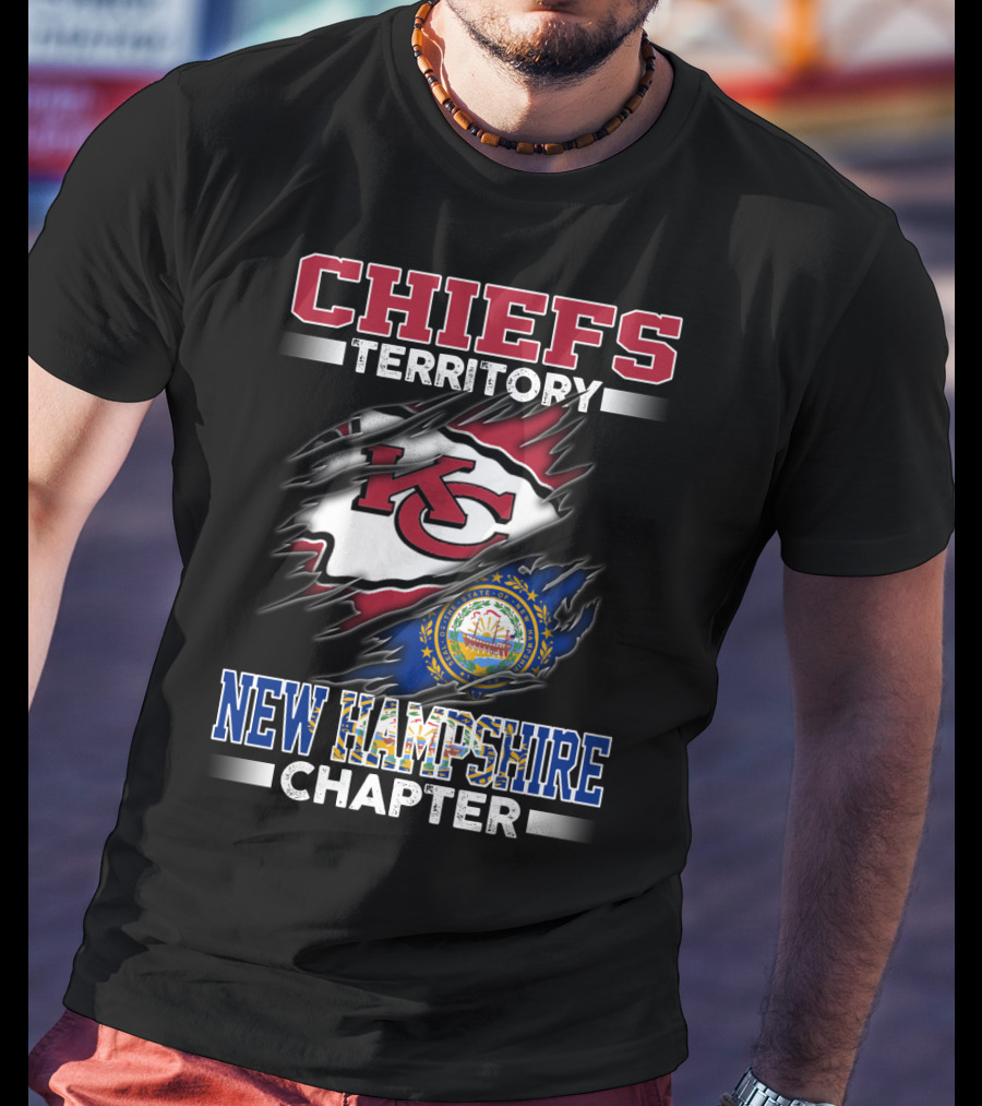 Chiefs Territory Kc New Hampshire Chapter T-Shirt