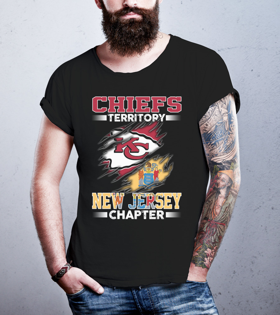Chiefs Territory New Jersey Chapter T-Shirt