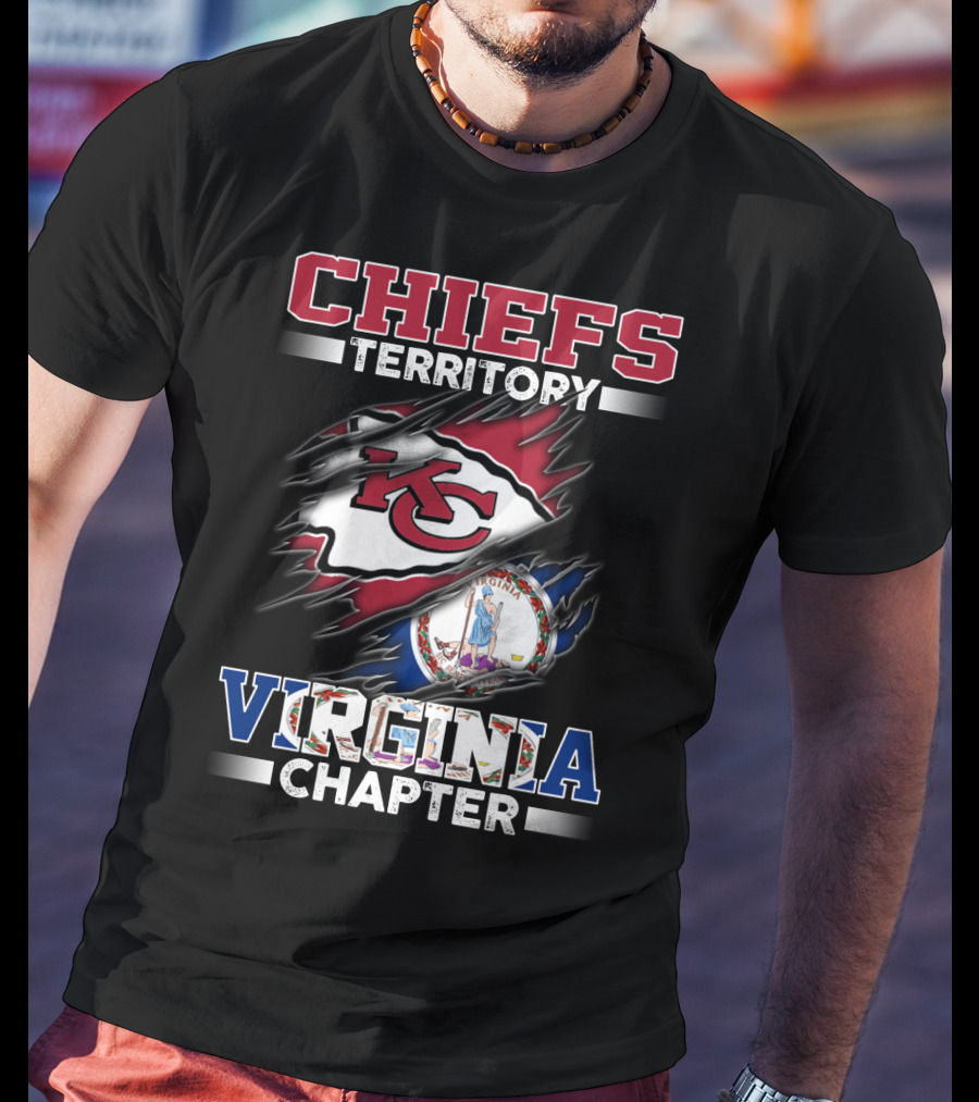 Chiefs Territory Kc Virginia Chapter T-Shirt