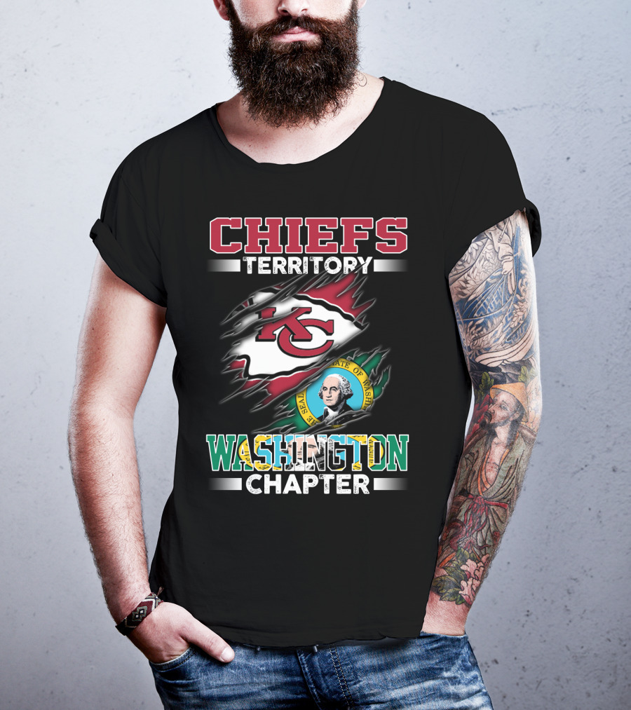 Chiefs Territory Kc Washington State Chapter T-Shirt