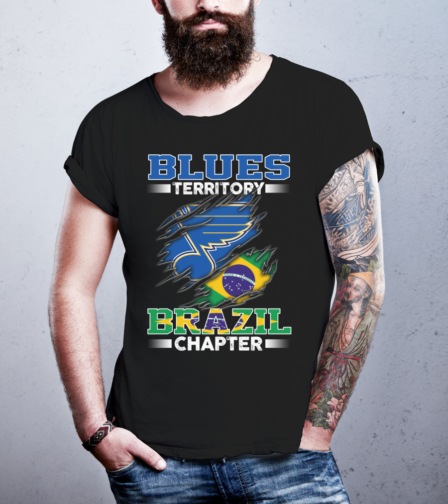 Blues Territory Brazil Chapter T-Shirt