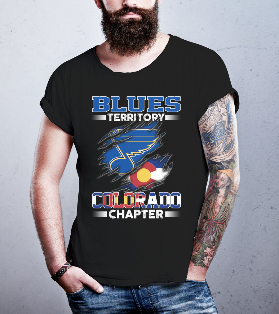 Blues Territory Colorado Chapter T-Shirt