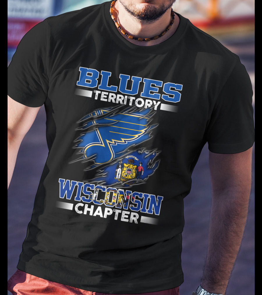 Blues Territory Wisconsin Chapter T-Shirt