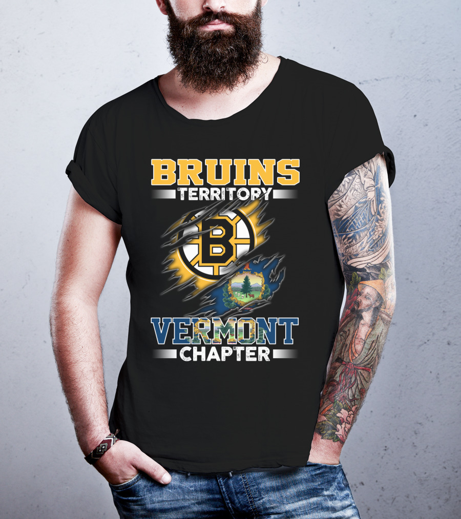 Bruins Territory Vermont Chapter T-Shirt