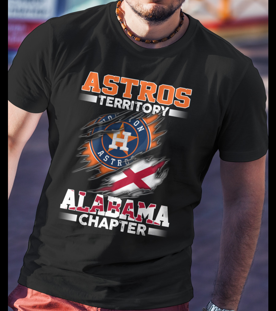Astros Territory Houston Astros Alabama Chapter T-Shirt