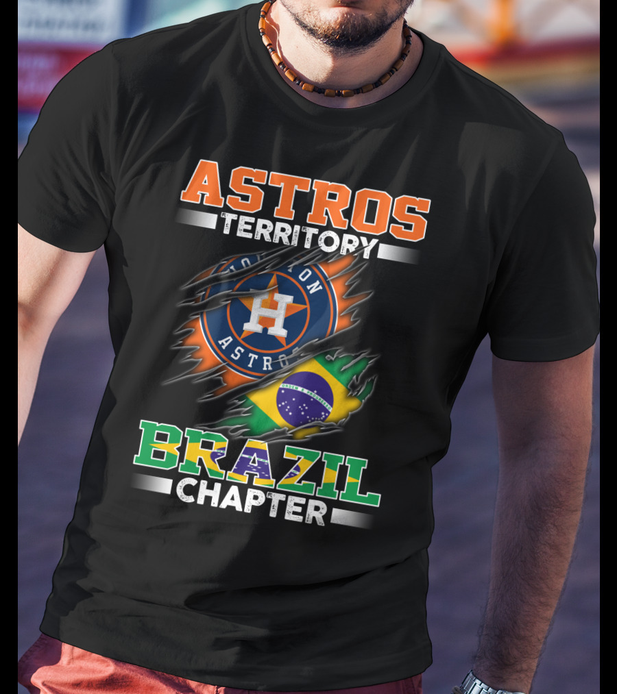 Astros Territory Houston Brazil Chapter T-Shirt