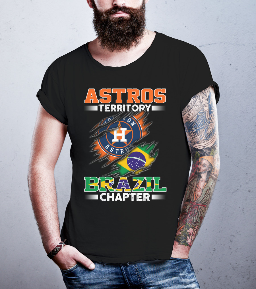 Astros Territory Houston Brazil Chapter T-Shirt