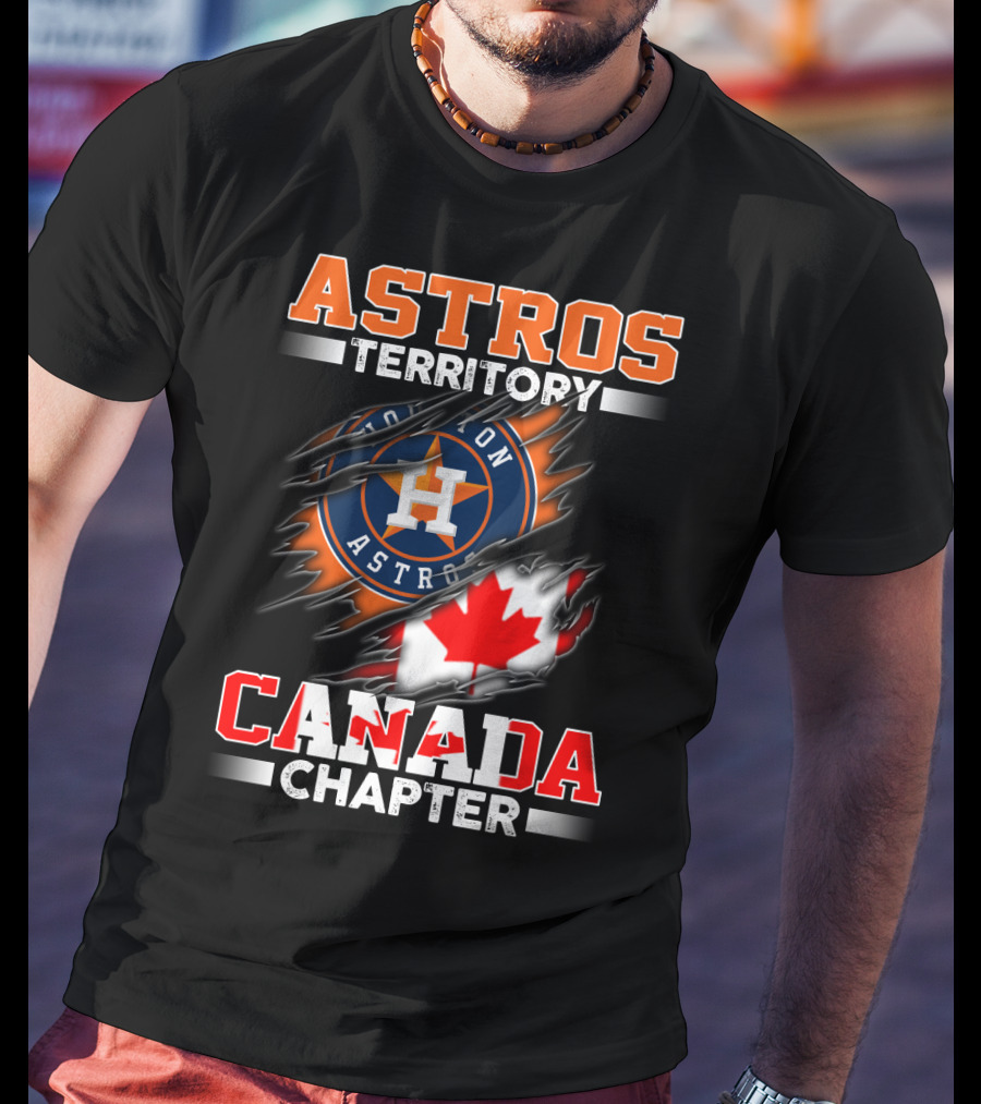 Astros Territory Houston Astros Canada Chapter T-Shirt