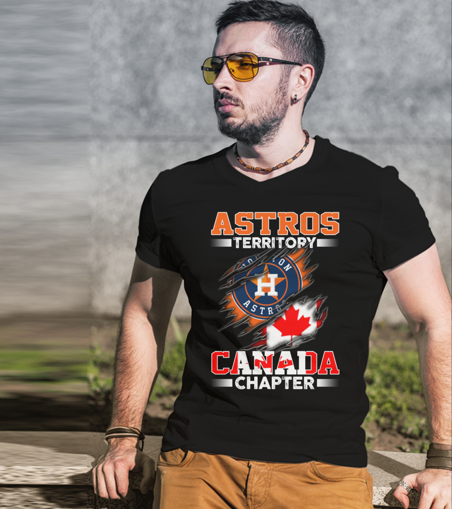 Astros Territory Houston Astros Canada Chapter T-Shirt