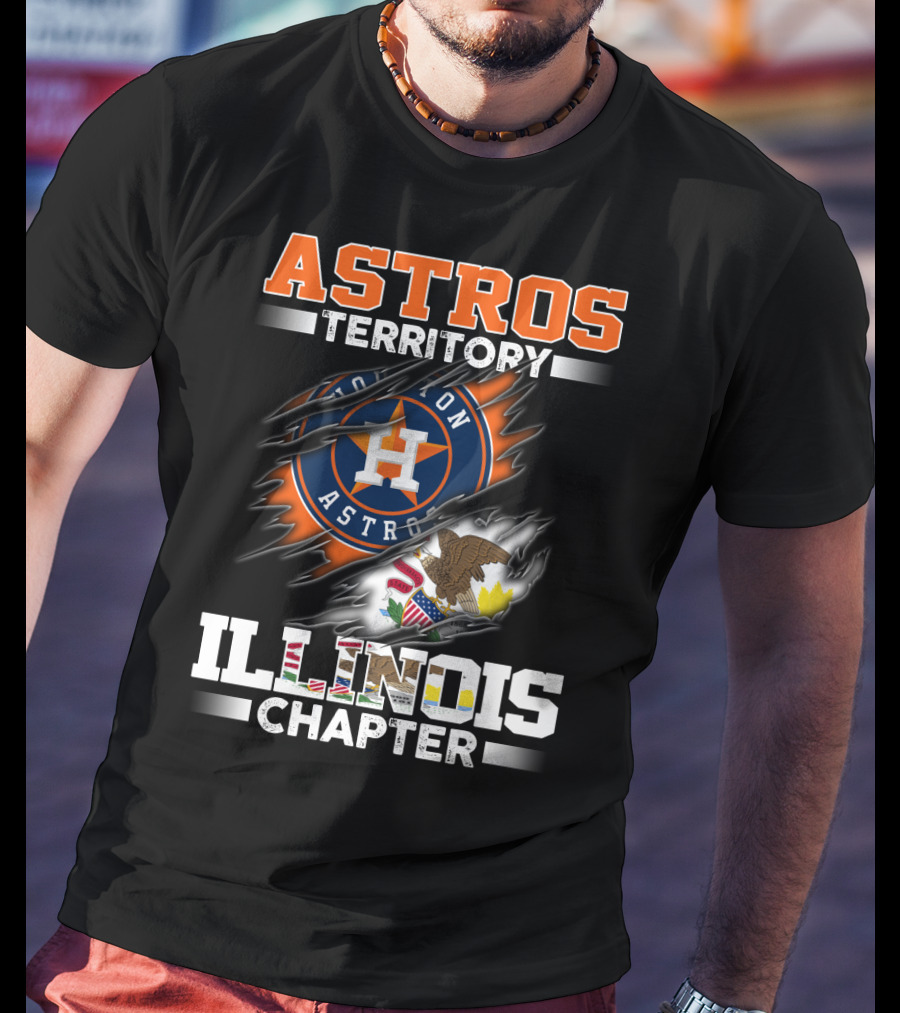 Astros Territory Houston Astros Illinois Chapter T-Shirt