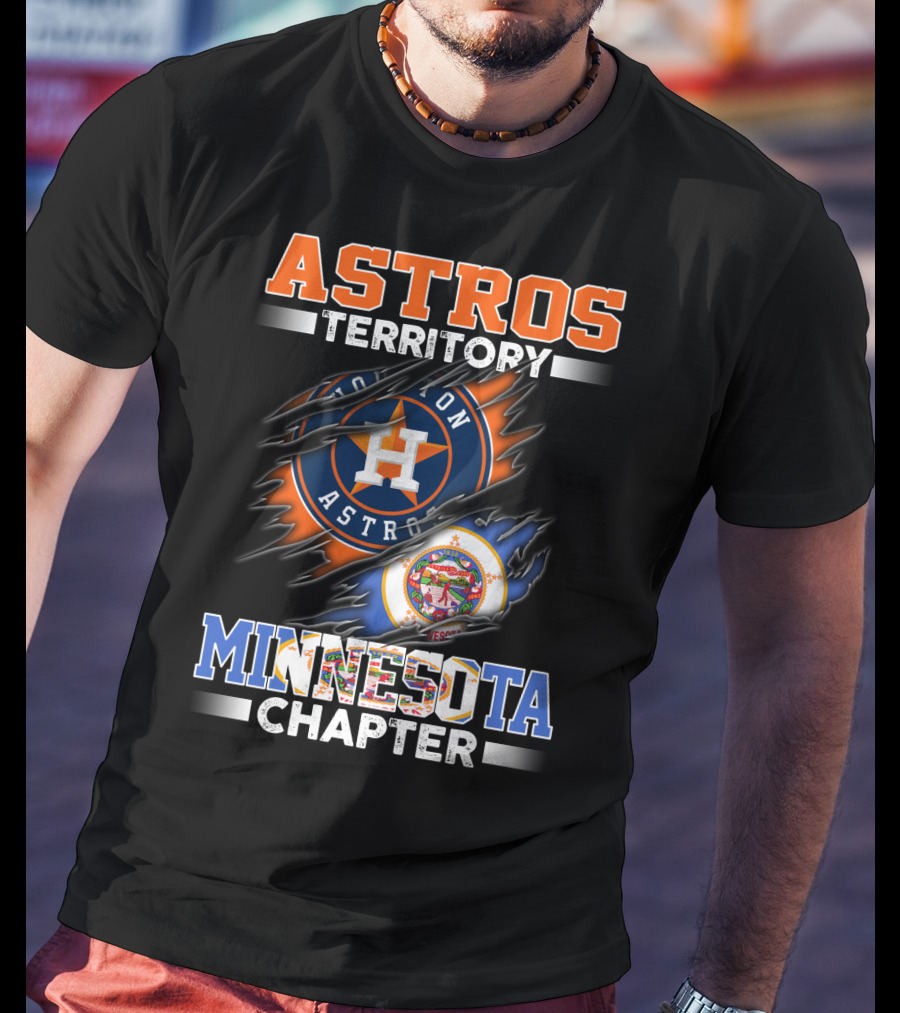Astros Territory Houston Astros Minnesota Chapter T-Shirt