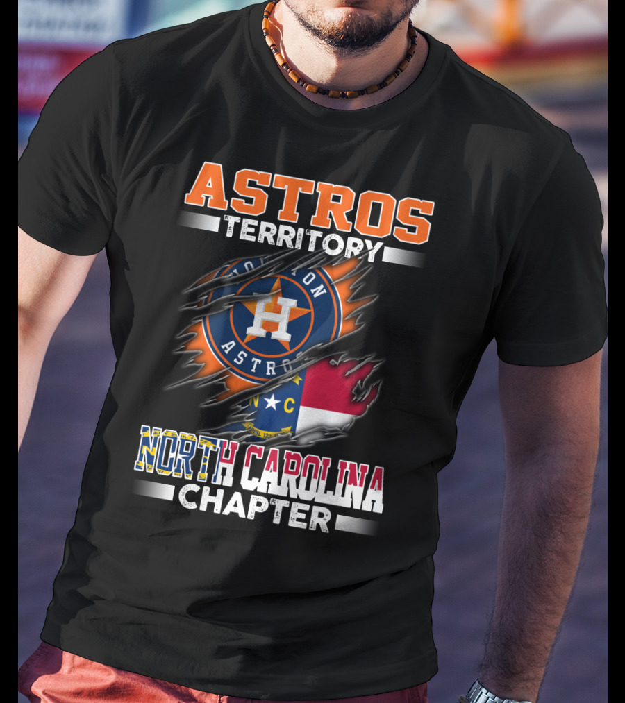 Astros Territory Houston Astros North Carolina Chapter T-Shirt