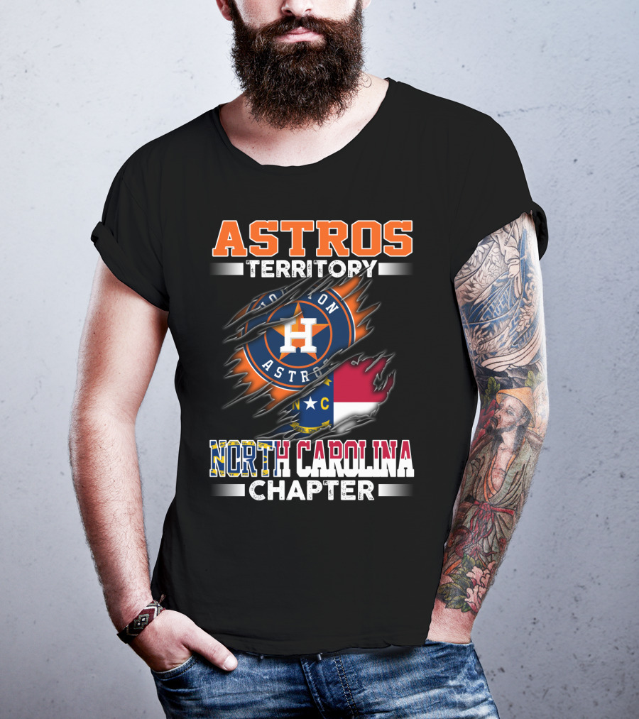 Astros Territory Houston Astros North Carolina Chapter T-Shirt