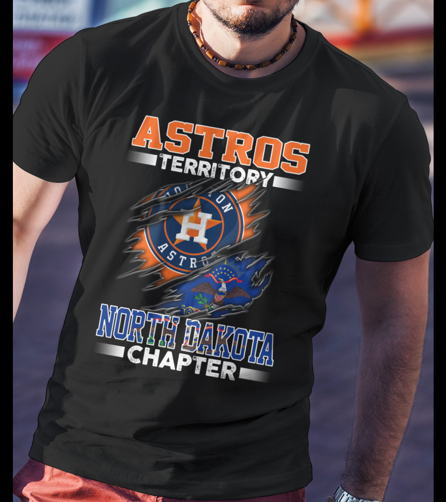 Astros Territory Houston Astros North Dakota Chapter T-Shirt