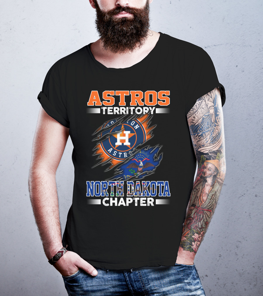 Astros Territory Houston Astros North Dakota Chapter T-Shirt