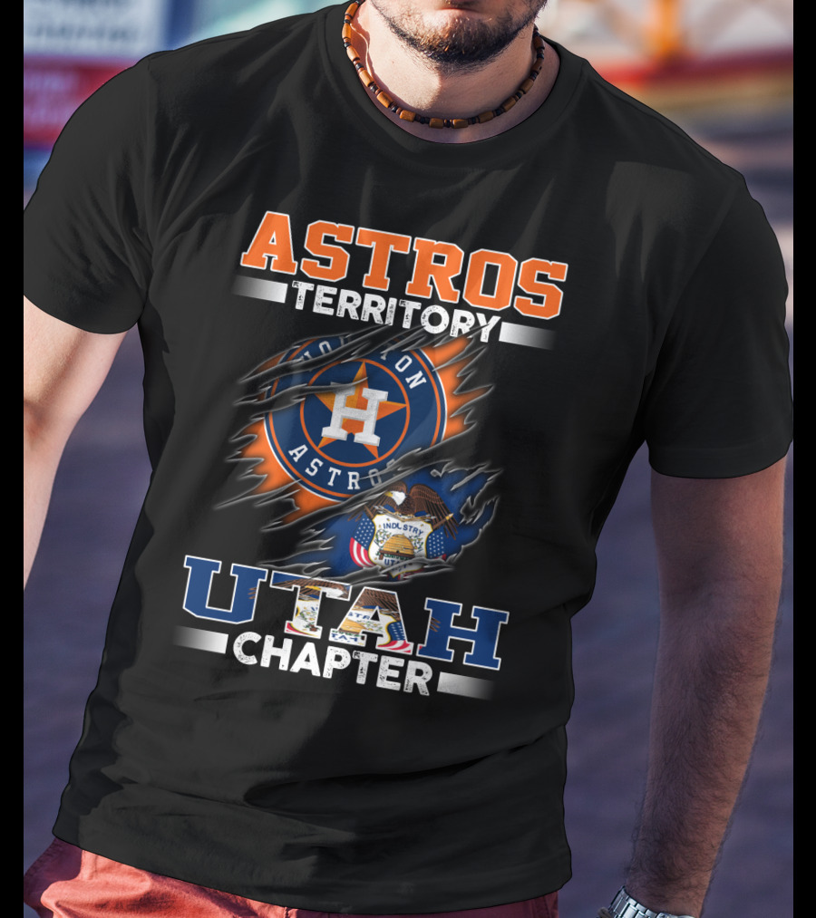 Astros Territory Houston Astros Utah Chapter T-Shirt